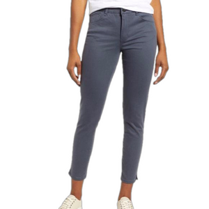 Wit & Wisdom Shadow Gray 'Ab'Solution High Waist Ankle Skimmer Pants, Sz 6, NWT